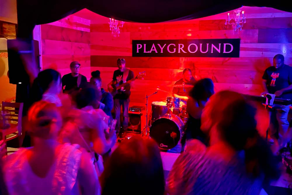 Playground Patio Bar & Grill Live Music, Great Food, Great Fun...